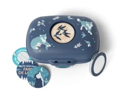 Monbento Caja Almuerzo MB Gram Azul Wolf^ Cajas De Almuerzo