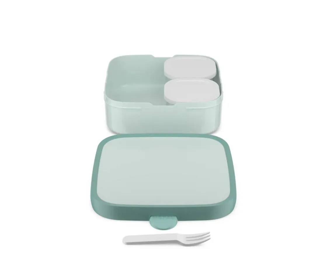 Mepal Caja Almuerzo Personalizada Bento Campus Grande Cool Mint Funny Letters