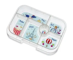 Yumbox Caja Almuerzo Serena Aqua Bandeja Paris 6 Compartimentos^ Cajas De Almuerzo