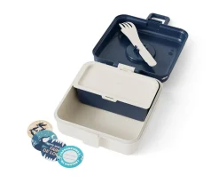 Monbento Caja Almuerzo Snacky Azul Wolf^ Cajas De Almuerzo