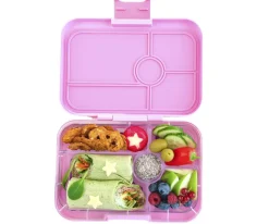 Yumbox Caja Almuerzo Tapas Capri Pink Jungla Pastel 5 Compartimentos