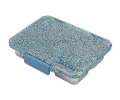 Yumbox Caja Almuerzo Pret Acero Paris Blue 4 Compartimentos