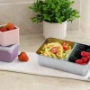 Melii Caja Bento de Acero Inoxidable Pink^ Fiambreras Infantiles