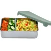 Melii Caja Bento de Acero Inoxidable Sage^ Fiambreras Infantiles