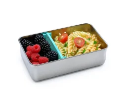 Melii Caja Bento de Acero Inoxidable Blue^ Fiambreras Infantiles