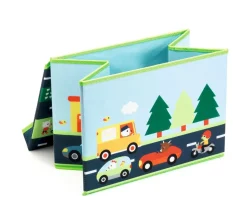 Niños Djeco Caja de Almacenamiento Con Asiento Circuito