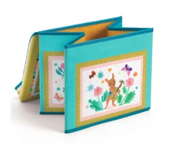 Djeco Caja de Almacenamiento Con Asiento Conejo