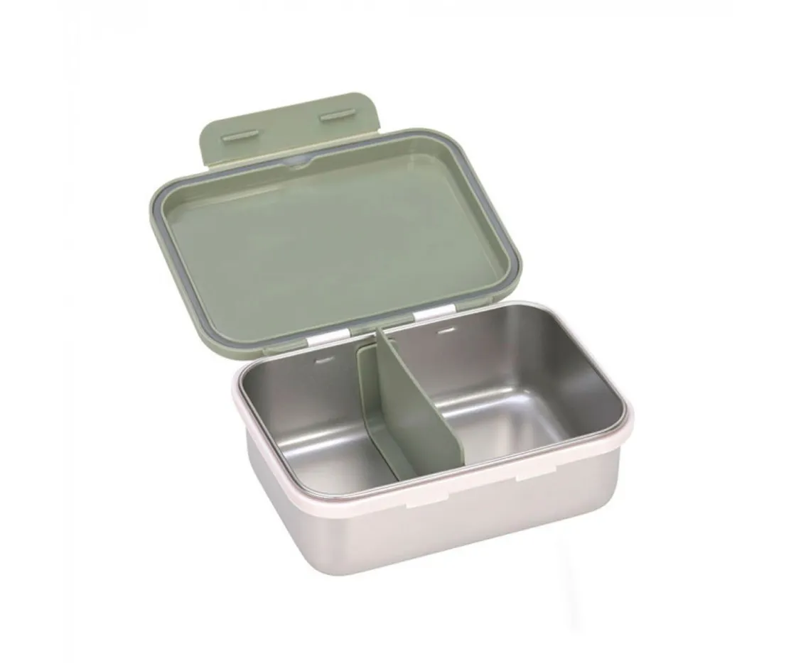 Lassig Caja de Almuerzo Acero Adventure Light Olive^ Cajas De Almuerzo