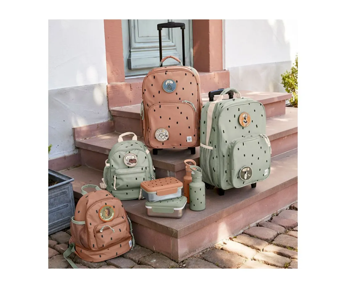 Lassig Caja de Almuerzo Acero Adventure Light Olive^ Cajas De Almuerzo