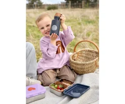 Lassig Caja de Almuerzo Acero Little Gang Smile Navy