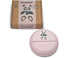 Carl Oscar Caja de Almuerzo BentoDisc Pink Panda^ Fiambreras Infantiles