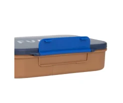 Lassig Caja de Almuerzo Compartimentos Bento Smile Navy Blue