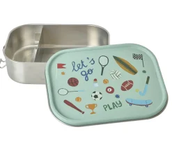 Rice Caja de Almuerzo Grande de Acero Sports Verde