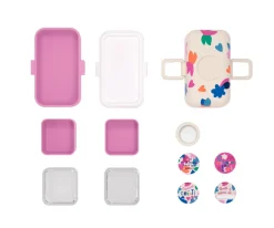 Monbento Caja de Almuerzo MB Tresor Catimini Cream PaperCut