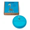 Carl Oscar Caja de Almuerzo SnackDisc Girafa Turquesa