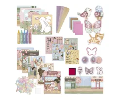 Little Dutch Caja de Creatividad Grande Rosa^Niños Manualidades Para Niños