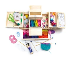 Niños Sycomore Caja de Manualidades de Lana