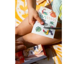 Namaki Caja de Maquillaje Vida Salvaje^Niños Pintura De Uñas, Brillos Y Tattoos