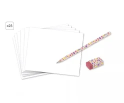 Niños Janod Caja Dibujo Creativo 20 Modelos Kawaii