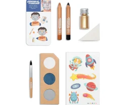 Namaki Caja Maquillaje Mundo Intergaláctico^Niños Pintura De Uñas, Brillos Y Tattoos