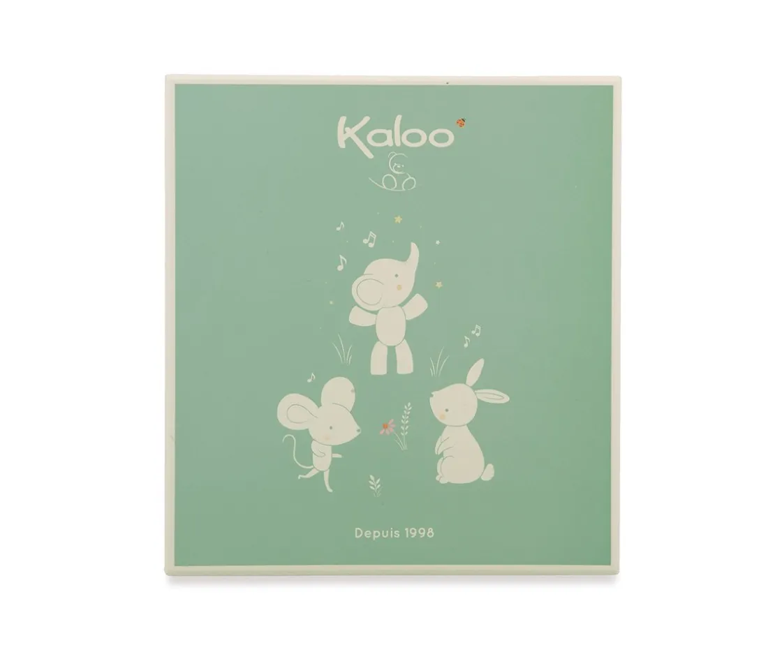 Niños kaloo Caja Regalo Doudou, Llamador de Ángeles y Conejo