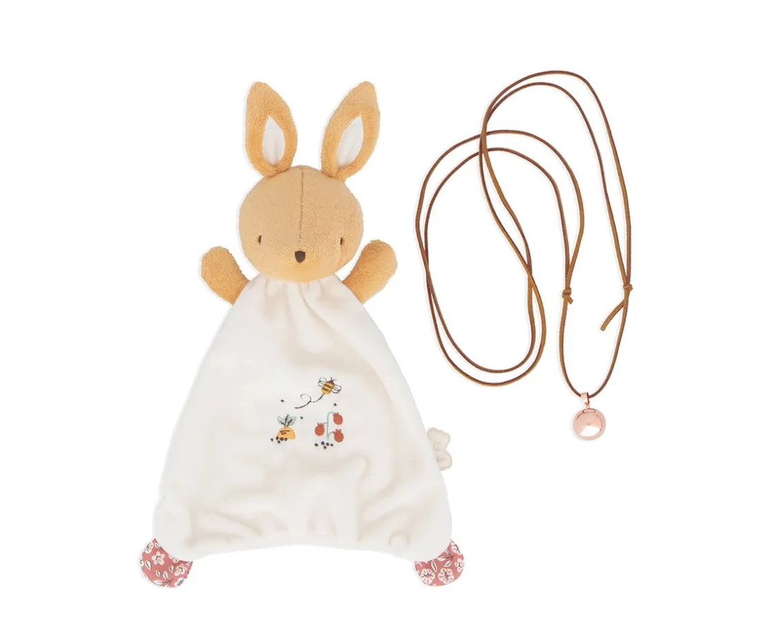 Niños kaloo Caja Regalo Doudou, Llamador de Ángeles y Conejo