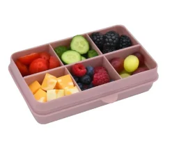 Melii Caja Snackle 6 Compartimentos Pink Luxe