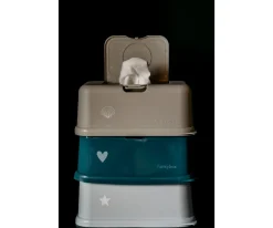 Funkybox Caja Toallitas Azul Pastel^Niños Porta Toallitas