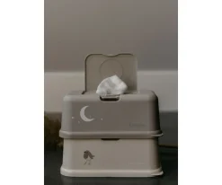 Funkybox Caja Toallitas Beige Luna^Niños Porta Toallitas