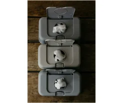 Funkybox Caja Toallitas Beige Luna^Niños Porta Toallitas