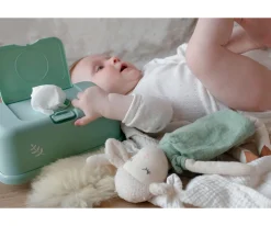 Funkybox Caja Toallitas Menta Hojas^Niños Porta Toallitas