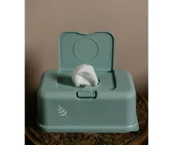 Funkybox Caja Toallitas Menta Hojas^Niños Porta Toallitas