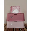 Funkybox Caja Toallitas Rosa Mariposa^Niños Porta Toallitas