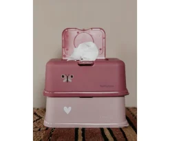 Funkybox Caja Toallitas Rosa Mariposa^Niños Porta Toallitas