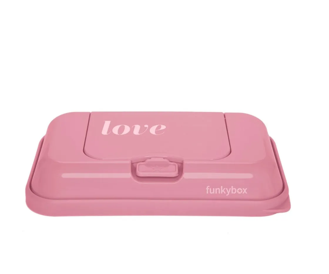 Funkybox Caja Toallitas to Go Rosa Vintage^Niños Porta Toallitas