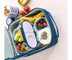 b.box Cajita Almuerzo Snack Indigo Rose