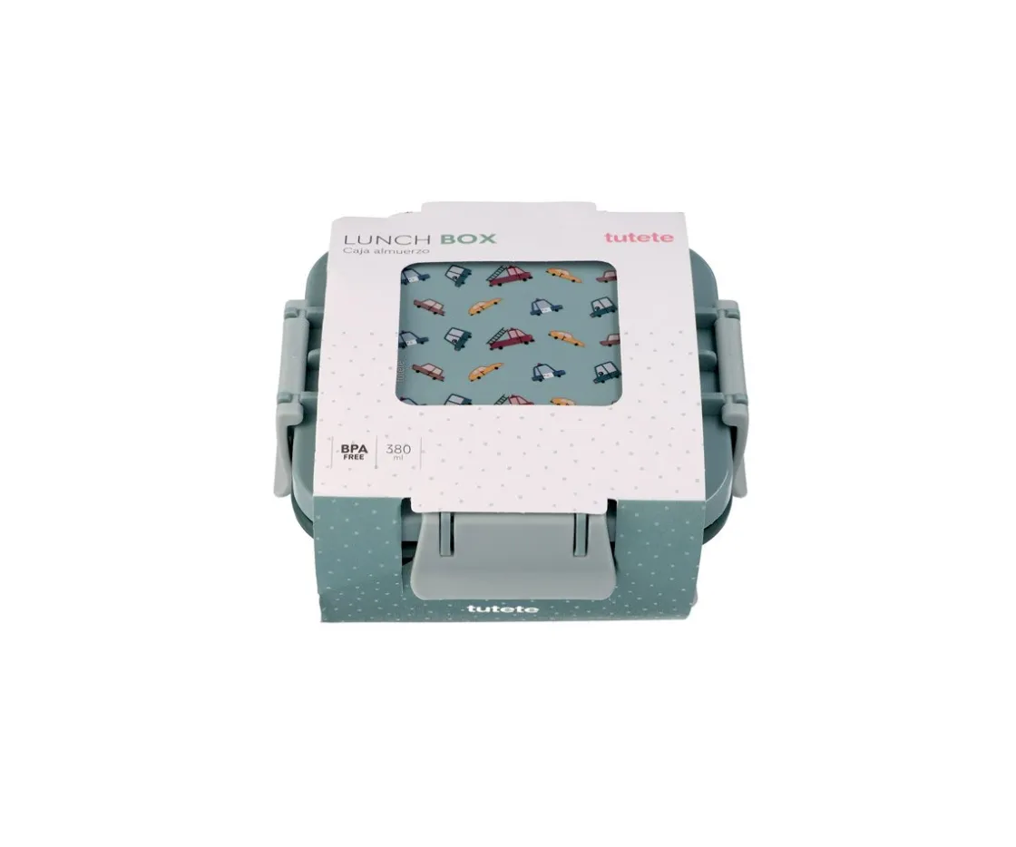 Tutete Cajita Almuerzo Vintage Cars