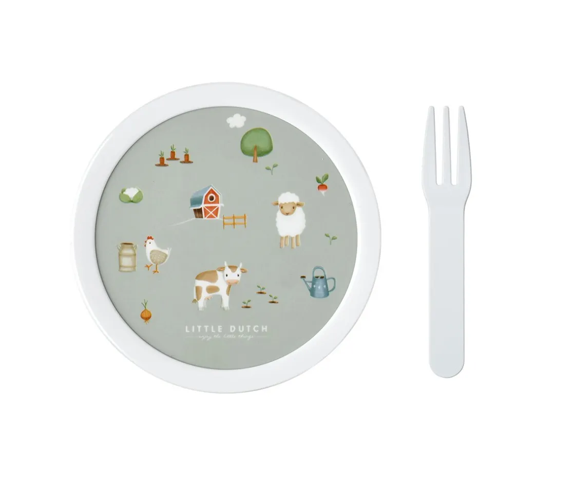 Mepal Cajita para Fruta Campus Little Farm^ Cajas De Almuerzo