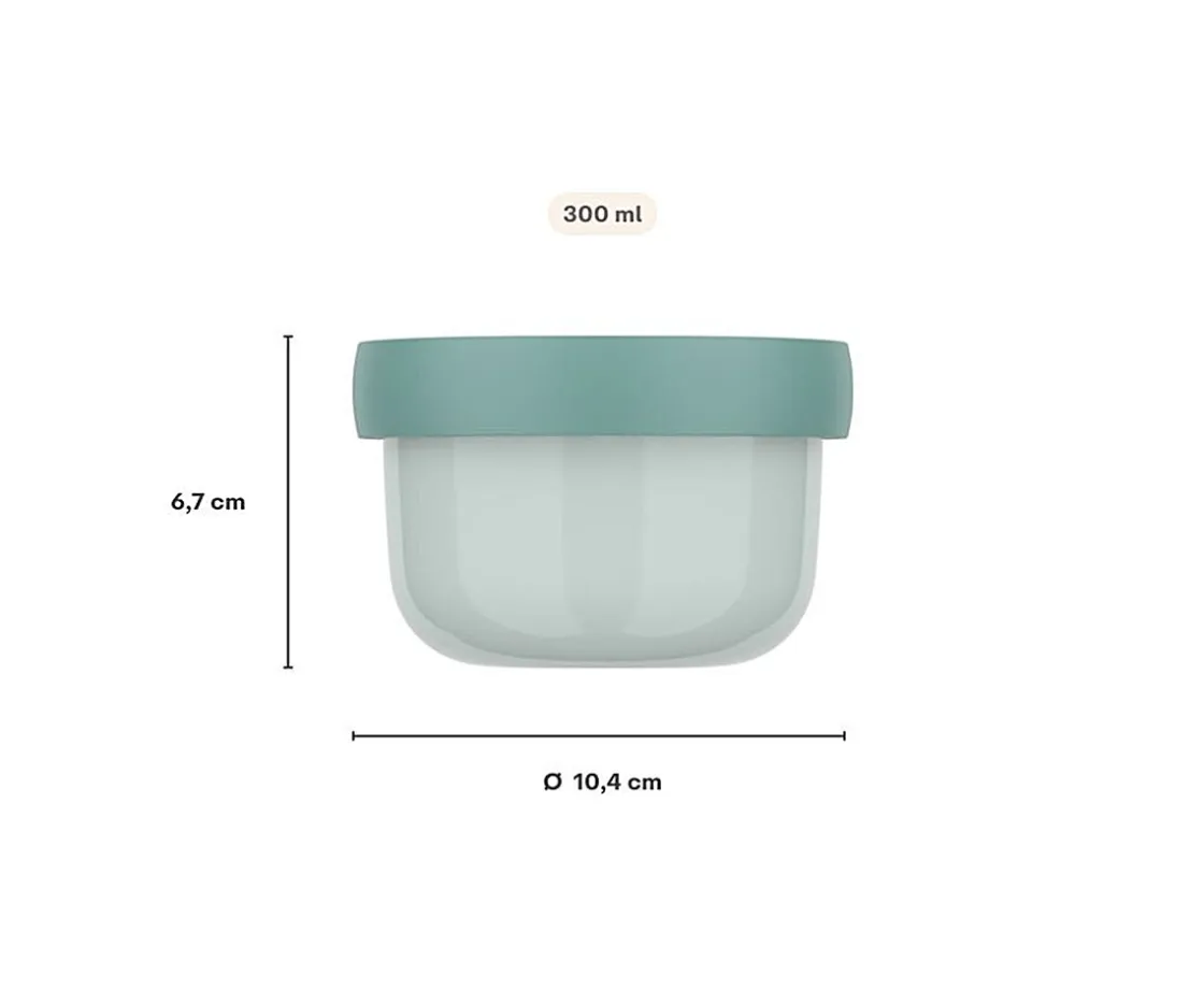 Mepal Cajita para Fruta Fairy Garden