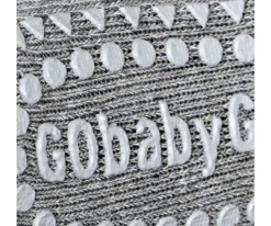 GoBabyGo Calcetines Suela Antideslizante Algodón Gris Claro
