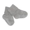 GoBabyGo Calcetines Suela Antideslizante Bambú Grey Melagne^ Gateo