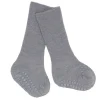 GoBabyGo Calcetines Suela Antideslizante Lana Merino Grey Melange