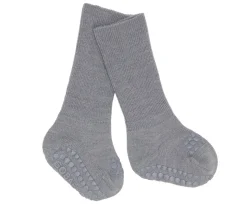 GoBabyGo Calcetines Suela Antideslizante Lana Merino Grey Melange
