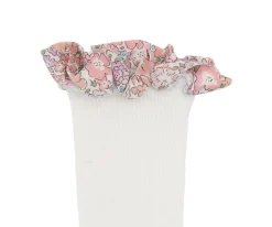 GoBabyGo Calcetines Suela Antideslizante Bambú Liberty Off White^ Gateo