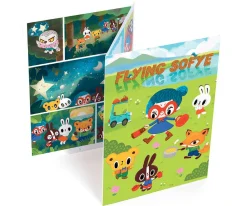 Niños Djeco Calcomanía Comic Flying Sofye