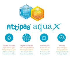 Niños Attipas Calzado Aqua Gradation Mint