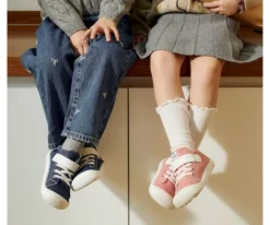Attipas Calzado Denim Skin Shoes Light Pink^ Ropa Infantil
