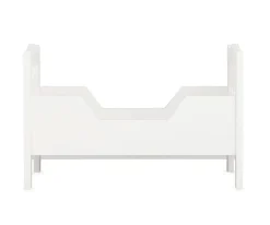 Niños Cam Cam Cama Arlequín para Muñecas Blanca