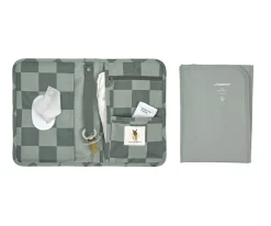 Lassig Cambiador Portátil Deep Green / Olive^Niños Cambiadores Para Bebés