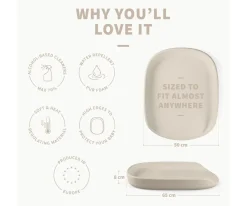 Sebra Cambiador Seabreeze Beige^Niños Cambiadores Para Bebés